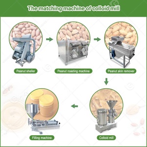 L'industrie coloïdale Para Cacao <span class=keywords><strong>Beurre</strong></span> <span class=keywords><strong>De</strong></span> Noix <span class=keywords><strong>De</strong></span> Coco Faire Molino Sésame Pâte Machine Tahini Produit Usine - Product Image 3