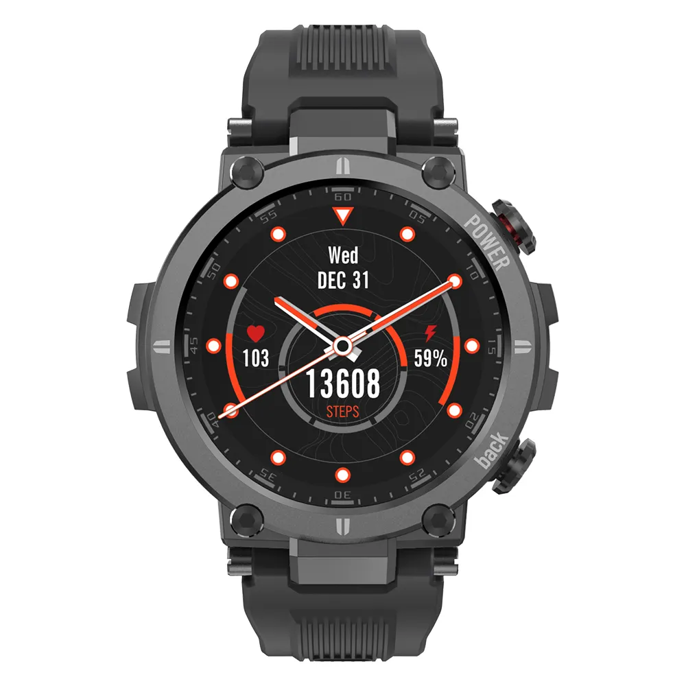 Kospet Raptor Official Outdoor Inteligente IP68 Rugged Men Smartwatch for iOS XIAOMI smart electronic Sport watches