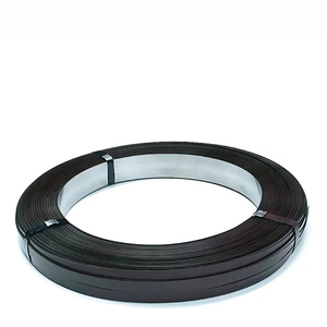 Bande de cerclage en acier laminé à froid professionnel Q235, norme ASTM, peinte en noir, cirée, haute résistance à la traction 600-980Mpa, marque HUILI - Product Image 6