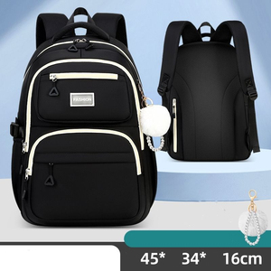 กระเป๋าเป้สะพายหลังนักเรียนสไตล์เกาหลีรุ่นใหม่ แฟชั่นลำลอง ความจุเยอะ ป้องกันการกระแทก พกพาสะดวก - Product Image 4