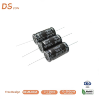 Condensador Axial No Polarizado de 100V 120uF 22x44mm, Condensador de Acoplamiento para Amplificador, para Circuitos de Sistemas de Audio de Alta Potencia