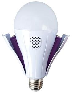 Bombilla LED de Emergencia de 20W, Base E27, DOB, AC85V-265V, Material ABS, Batería de Litio de 2*1200mA, Chips SMD 2835, 80mm de Diámetro, 1800lm - Product Image 2