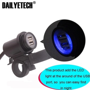 5V 2.1A <strong>Double</strong> USB Charger <strong>Adapter</strong> for Moto Motorcycle - Product Image 6