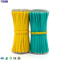 Fil de raccordement PVC 16AWG-28AWG en cuivre étamé sans plomb, pré-coupé et dénudé aux deux extrémités, pour appareils électroménagers
