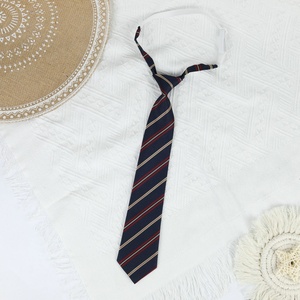 <span class=keywords><strong>Cravatta</strong></span> in Pelle Senza Nodi Stile Giapponese JK, <span class=keywords><strong>Cravatta</strong></span> da <span class=keywords><strong>Uomo</strong></span> e Donna, Versatile per Scuola e Uso Quotidiano, a Righe Semplice per Uniforme Scolastica - Product Image 6