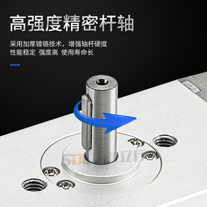 Cylindre rotatif oscillant pneumatique de type fin CRQ2B/CDRQ2B10/15/20/30/40, angle réglable de 90 à 180 degrés pour diverses industries - Product Image 3