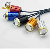 Faro Antiniebla LED de Doble Color para Motocicleta, Luz de Conducción Diurna DRL, Foco Delantero para Moto, ¡Gran Oferta!