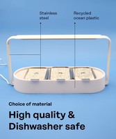 Système hydroponique de micro-pousses écologiques Ingarden White pour jardin intelligent d'intérieur avec éclairage intelligent de croissance