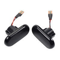 2x clignotants dynamiques à Led pour Renault Clio Trafic Kangoo Twigo Dacia Logan Duster Nissan Interstar Primastar