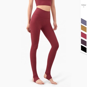 Wholesale Custom Gym <strong>Stirrup</strong> Leggings New Design Ladies Dropship Yoga Pants High Waist Comfort Women Fitness <strong>Trouser</strong> - Product Image 1