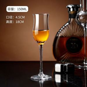 M Graceful Tulip Design Whisky Snifer Cognac Brandy Goblet Hecho a mano Crystal Whisky <span class=keywords><strong>Copita</strong></span> Nosing Glass Licor Copa de degustación de vino - Product Image 5