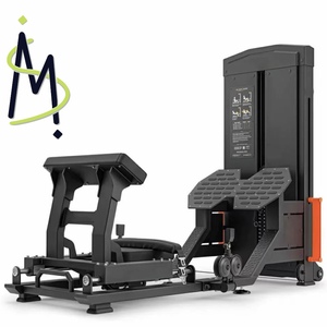 SM BB Series Nouvelle conception Équipement de musculation commercial Machine à gluteaux à charge guidée Machine de musculation des hanches - Product Image 1