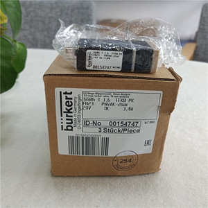 โซลินอยด์วาล์ว Burkert 6606 ขนาด 1/2 นิ้ว 24V DC 3.4W วาล์วแบบโยก 3 ทาง สำหรับควบคุมการไหลของของเหลว - Product Image 1