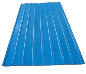 Tôles de <span class=keywords><strong>Toiture</strong></span> Ondulées Peintes en Couleur, Haute Résistance, Grade SGCC, Normes JIS AISI, Prix par Tonne et par Tôle - Product Image 1