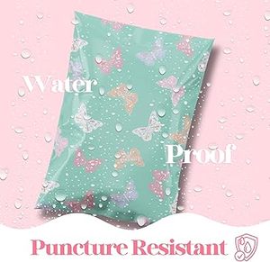 Bolsas Autosellables Resistentes al Agua, Sobres de Envío Color Rosa con Lazo, Resistentes a Desgarros, para Envíos al por Mayor de Pequeñas Empresas - Product Image 3