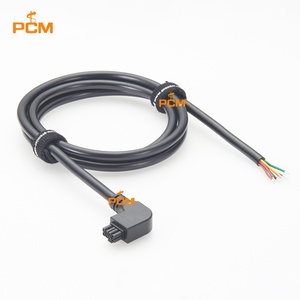 Molex Micro-Fit 3.0 <span class=keywords><strong>8</strong></span>-<span class=keywords><strong>Pin</strong></span> auf offenes Ende 90° °   Linkswinkel-OTS-Kabelkonfektion Hersteller 300V AC 5A für Industriesteuerungen - Product Image 5