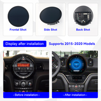 Pour BMW Mini One F55 Cooper F56 Clubman F54 2014-2020 Navigation GPS Lecteur multimédia Carplay Stéréo Autoradio 11,8 pouces Android