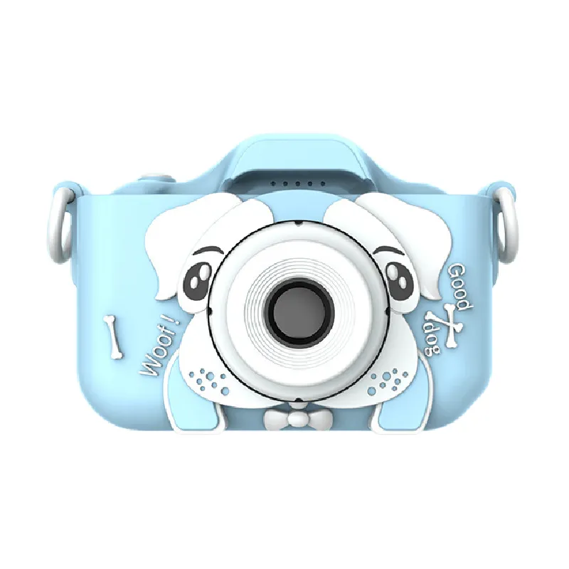 WJ01 Children Christmas Birthday Gifts Camera Toys HD Digital Video Camera with Protective Silicone Cover