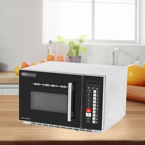 Four à micro-ondes en acier inoxydable 30L de qualité commerciale avec minuterie numérique Verrouillage enfant facile à nettoyer 1800W pour restaurant/maison - Product Image 6