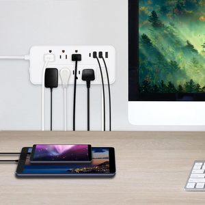 Multiprise USB 8 ports avec hub de charge USB Type-C et prise secteur pour la maison, le bureau et les voyages - Product Image 5