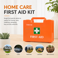 Trousse de premiers secours à domicile, dispositifs de premiers secours d'urgence de base, manuel, matériau PP, certifié CE, pour les blessures quotidiennes