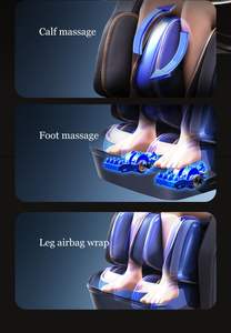 VCT 3D Shiatsu Royal Salon Bodycare Human Touch Airbag Champú Silla de madera portátil con masaje corporal en la oficina de Dubai - Product Image 6