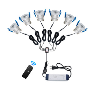 Mini <strong>Spotlight</strong> Set 3W 4pcs 12pcs Remote Control Dimmable 3V LED <strong>Recessed</strong> Porch Light - Product Image 3