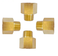 Technics Brass Bushing Plug Male Thread Equal Adapter Pipe Fitting HEX Dipoles Tahan Korosi Tekanan Rendah