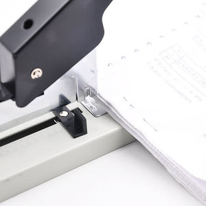 <span class=keywords><strong>Grande</strong></span> <span class=keywords><strong>Agrafeuse</strong></span> Robuste Épaissie de <span class=keywords><strong>Bureau</strong></span> pour Reliure de Livres Haute Capacité de 100 Pages - Product Image 4