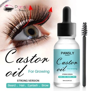 Nuevas pestañas orgánicas prensadas en frío 100% puras libres <span class=keywords><strong>de</strong></span> hexano cejas crecimiento del cabello <span class=keywords><strong>aceite</strong></span> <span class=keywords><strong>de</strong></span> <span class=keywords><strong>ricino</strong></span> negro - Product Image 3