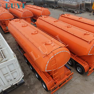 LUYI Nouveau Modèle 2026 <span class=keywords><strong>Remorque</strong></span> Citerne à Ciment en Vrac 4 Essieux 45 Mètres Cubes 4 Compartiments Couleur et Logo Personnalisables Vente Chaude - Product Image 5