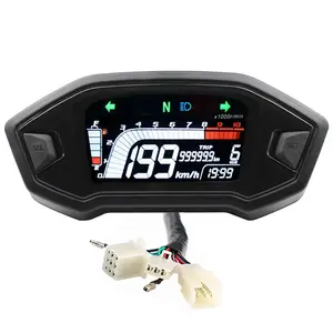 Motorcycle refitted ATV instrument LCD tachometer oil gauge LED digital LCD instrument ABS instrument