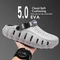 Sandales d'été 2026 pour hommes, nouveau style, respirantes, antidérapantes, à semelle souple, à enfiler, confortables, sensation de marcher sur un nuage, bout fermé