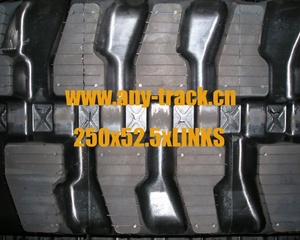 302.4D мини гидравлический экскаватор ходовая часть 250x109x37 гусеничные шасси резиновые гусеницы детали строительной техники - Product Image 3