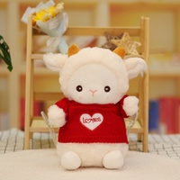 Peluche Bok Sheep Super Douce, Jouet pour Fille, Cadeau d'Anniversaire, 8 Pouces, pour Enfants de 2 à 14 Ans+, Livraison Directe d'Usine
