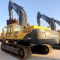 Excavadora Volvo EC460BLC usada de alta calidad económica para la reconstrucción de áreas devastadas por la guerra