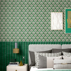 Phòng Ngủ Hiện Đại Vườn Hoa Hình Nền Bên Ngoài Ăn Uống Không Thấm Nước PVC Tường Giấy Cho Phòng Khách Nền Hoa Mô Hình - Product Image 6