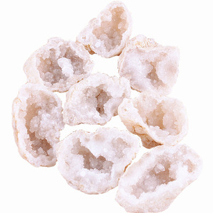 <span class=keywords><strong>Geoda</strong></span> natural de cristal tallado, piedra pequeña, para decoración, venta al por mayor - Product Image 2