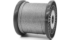 Cable de Acero Inoxidable de 1/8'' Grado Marino T316, Cable de Acero Inoxidable <span class=keywords><strong>7x7</strong></span> 1 para Barandilla de Cubierta - Product Image 5