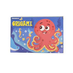 <span class=keywords><strong>Libro</strong></span> de colorear de <span class=keywords><strong>origami</strong></span> para niños, juguete de corte de papel 3d hecho a mano para estudiantes - Product Image 6