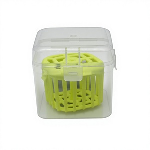 Boîtes de rangement carrées transparentes en PP rigide de qualité alimentaire certifiées ISO9001 pour la pêche et l'usage domestique - Product Image 2