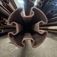 Tubo de Acero Estirado en Frío con Forma Especial ASTM A519 de 5.512"* 0.630", Tubería Estructural para Soporte Principal de Poste de Alumbrado Público Inteligente