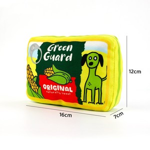 Nouveau jouet en peluche sonore pour animaux de compagnie, doux, en forme de seau de chips, interactif, soulage l'ennui et résiste aux morsures, jouets pour chiens - Product Image 6