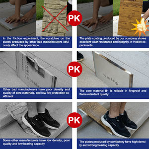 निर्माण बाहरी संरचना धातु सीडिंग pu फोम इन्सुलेशन सजावटी बाहरी दीवार पैनल - Product Image 5