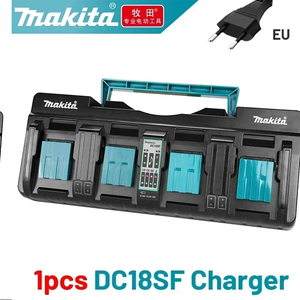 <span class=keywords><strong>Cargador</strong></span> Rápido de 4 Puertos <span class=keywords><strong>DC18RC</strong></span> con Iluminación LED para Baterías BL1830/BL1840/BL1850/BL1860/BL1430 de 18V - Product Image 5