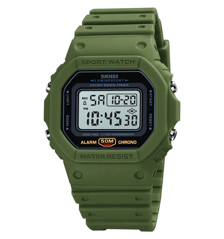 Watches For Wholesale Factory Original Sport Watches SKMEI 1628 Fashion Design Digital Wristwatch