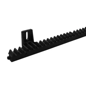 2/4/6 Lugs Sliding Gate Door Opener Pa66 Gear Rack manufacturer and wholesale nylon gear rack with steel core inside