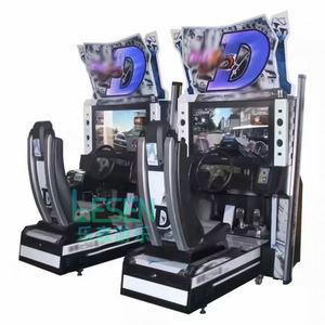 เครื่องจำลองการแข่งรถ Initial D ขนาด 32 นิ้ว แบบหยอดเหรียญ สำหรับศูนย์เกม - Product Image 2