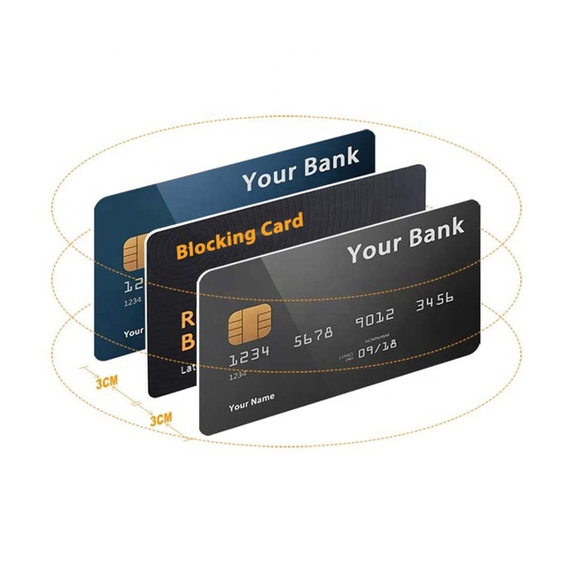 CMRFID Customized EV1 4K 13.56Mhz Rfid Blocking Card