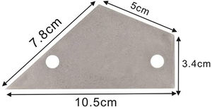 6 uds traste de guitarra coronación <span class=keywords><strong>Luthier</strong></span> archivo traste de acero inoxidable Rocker diapasón protectores Protector guitarra <span class=keywords><strong>Luthier</strong></span> Kit de herramientas - Product Image 6